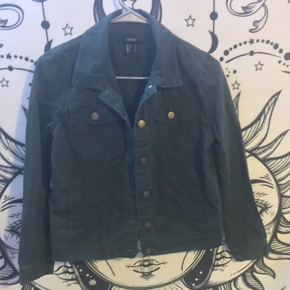 Forever 21 Women's Military Jacket (S) - Picture 2 of 6